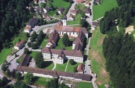 Luftaufnahme Kloster Fischingen